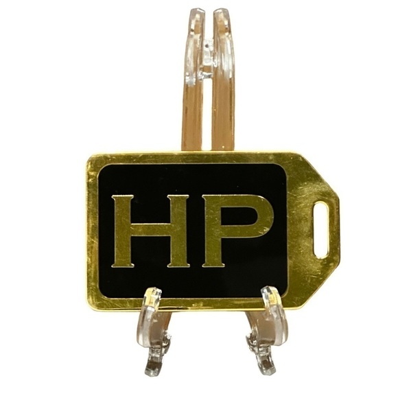 Dooney & Bourke Limited Edition HP Heavy Brass Purse Tag - Picture 2 of 3